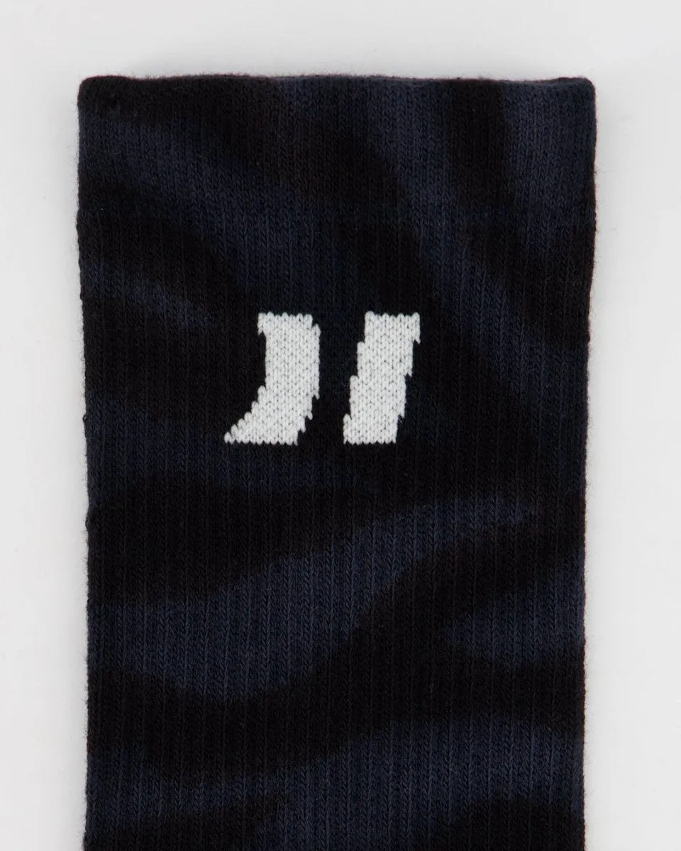Zebra Black Socks sold by Coolway product image thumbnail 3