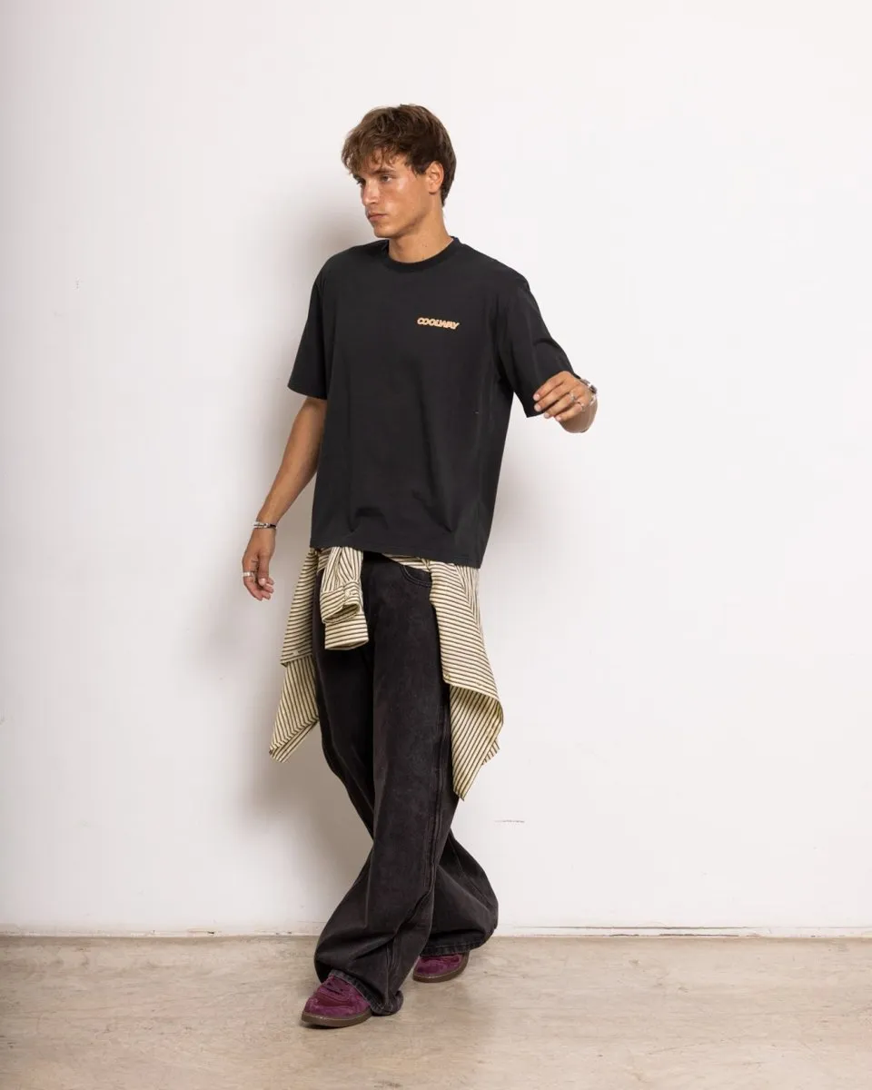 Iconic Black T-Shirt sold by Coolway product image thumbnail 3