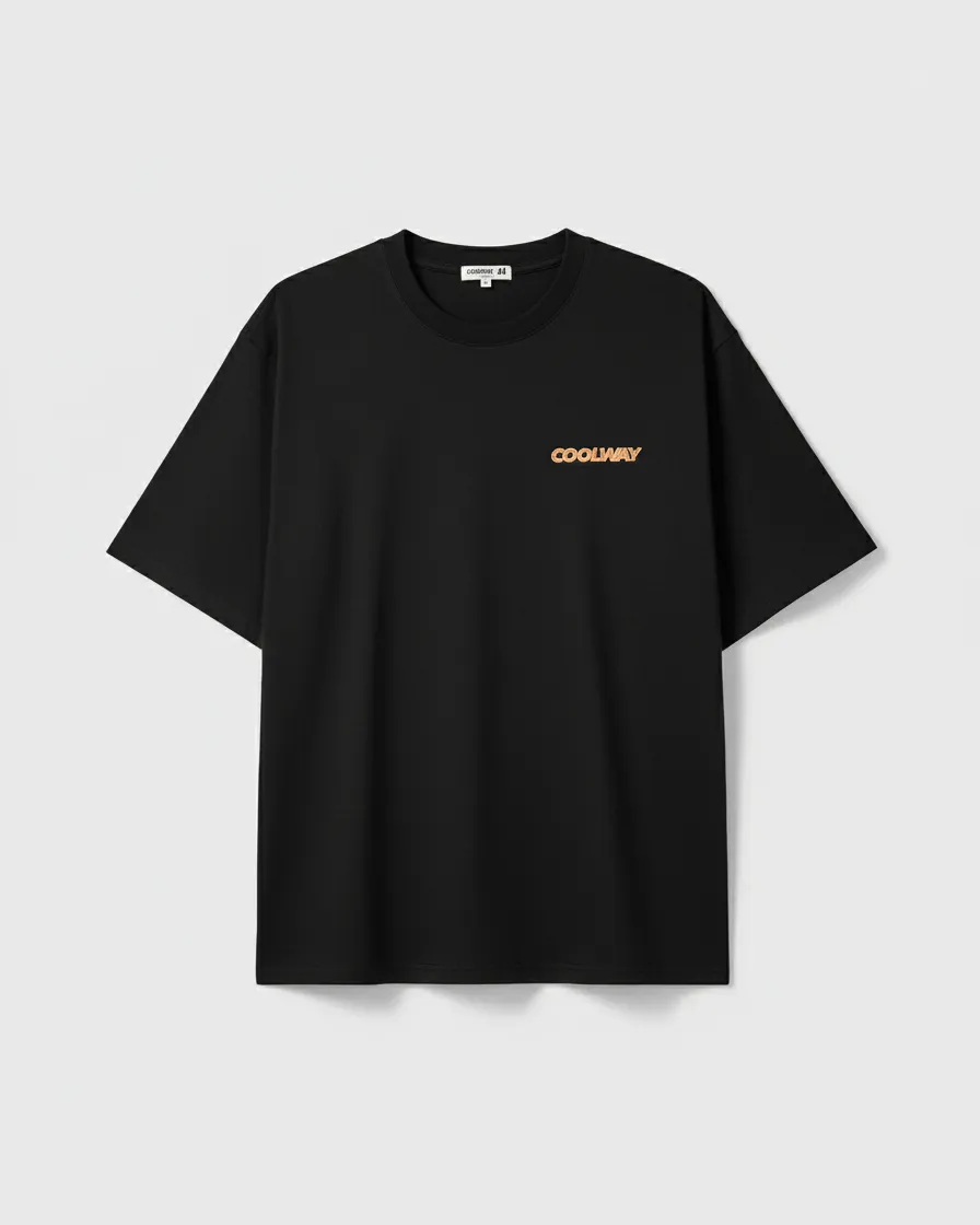 Iconic Black T-Shirt sold by Coolway product image thumbnail 2