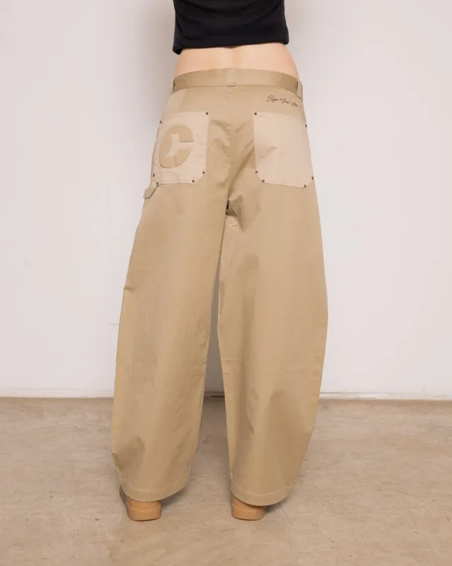 Rulo Beige Pants made by Coolway