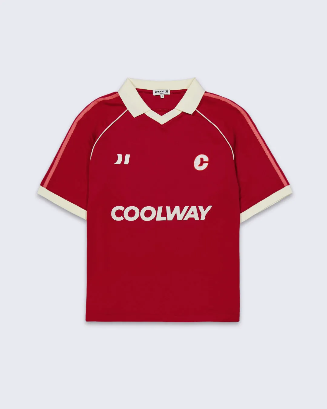 Hot Cherry Football Tee sold by Coolway product image thumbnail 3