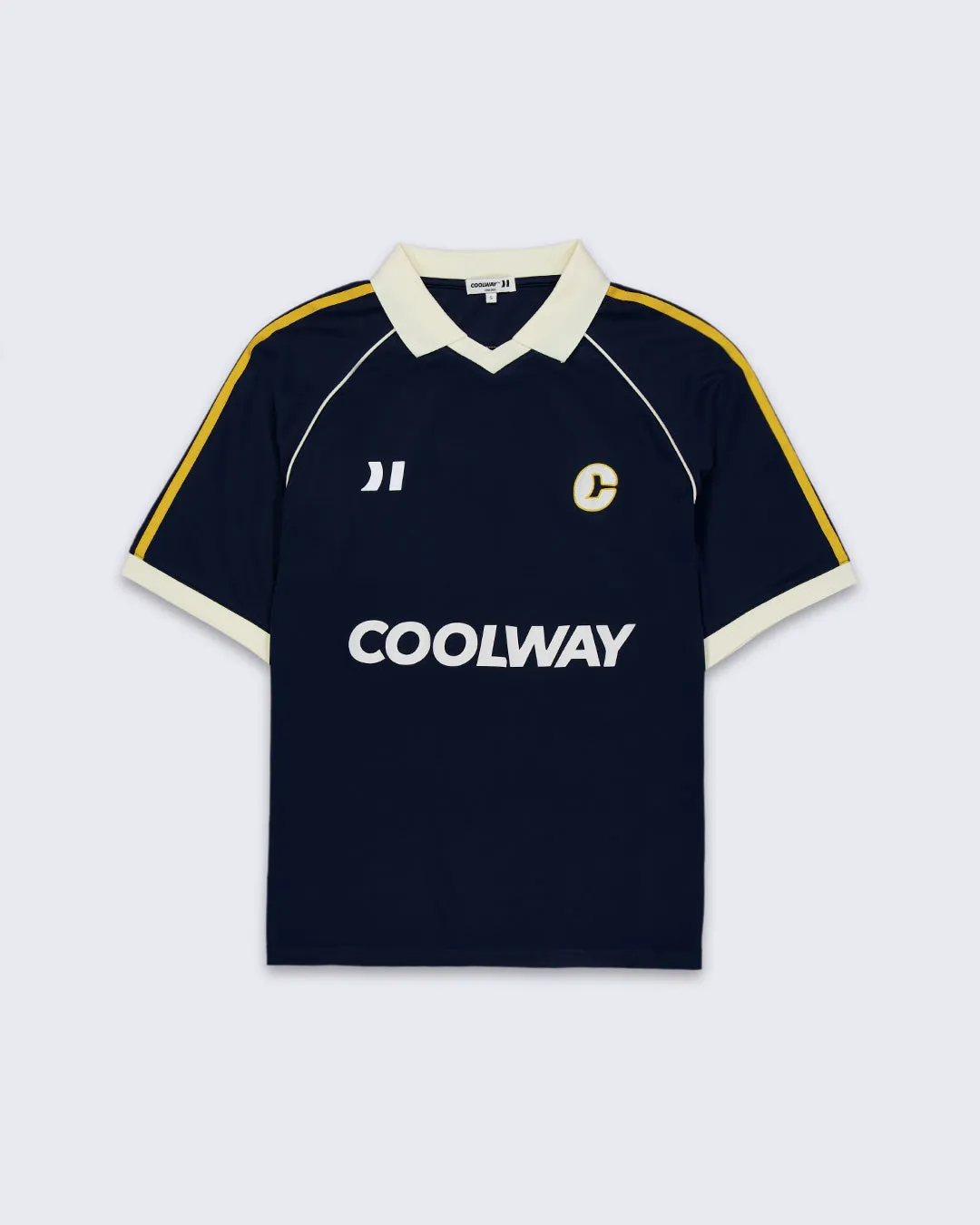 Navy Ink Football Tee sold by Coolway product image thumbnail 3