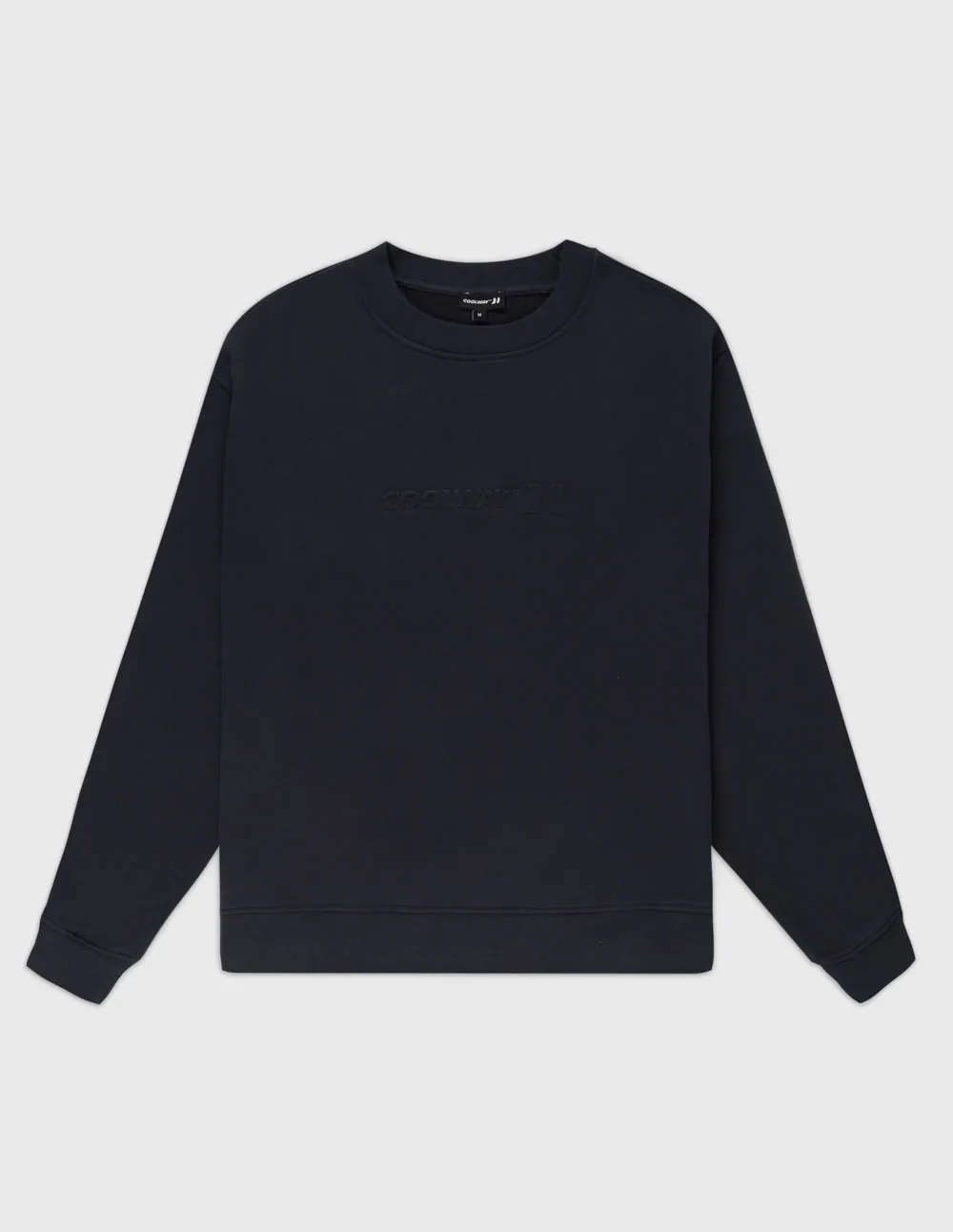 Embossed Black Crewneck sold by Coolway