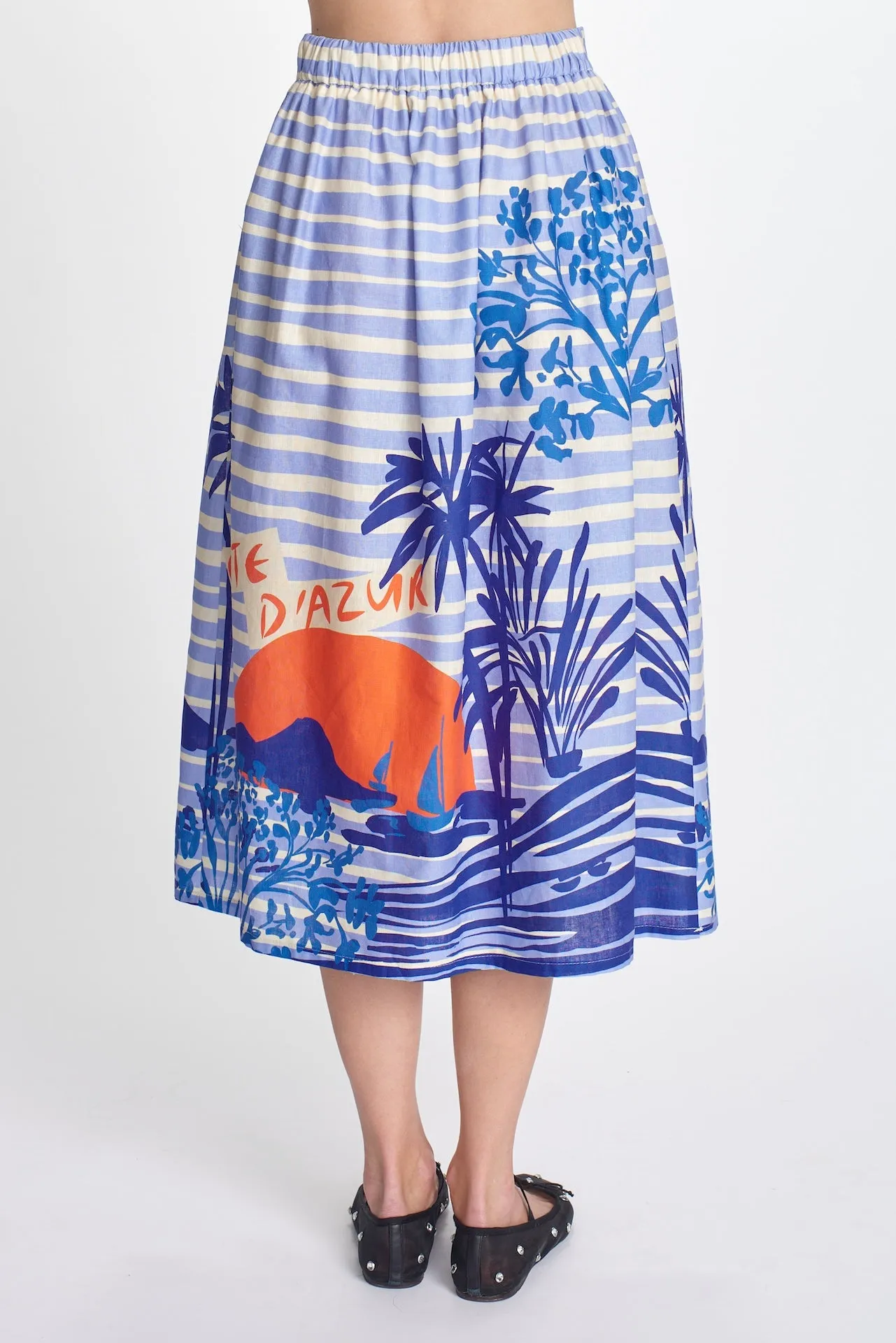 THE MASON SKIRT-SUNSET sold by Corey Lynn Calter product image thumbnail 3