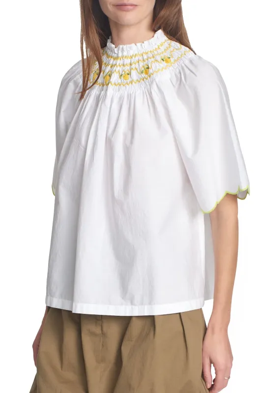 THE BEXLEY TOP-LEMONS made by Corey Lynn Calter