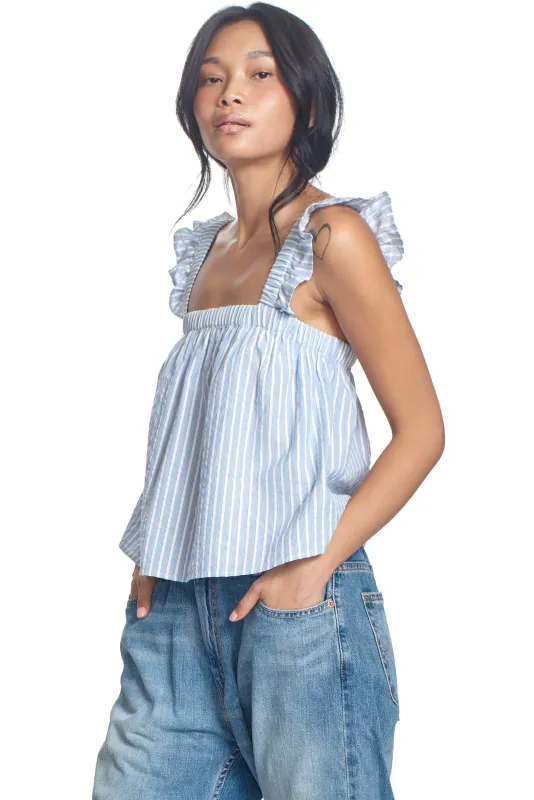 THE HERMOSA TOP-STRIPE sold by Corey Lynn Calter