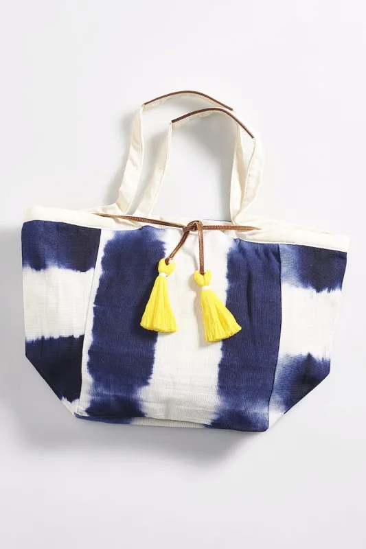 Rosa Ultramarine Dip Dye Tote made by Corey Lynn Calter