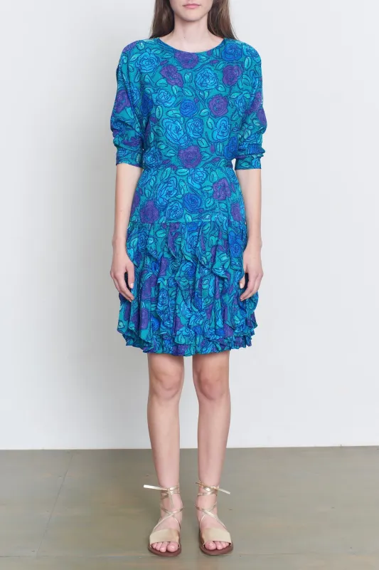 1980'S silk dress - Vintage sold by Corey Lynn Calter