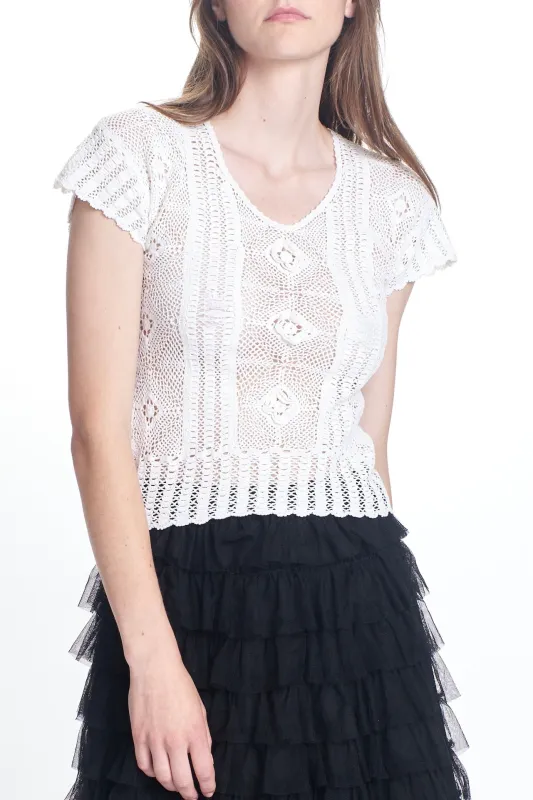 Crochet top 2- Vintage sold by Corey Lynn Calter