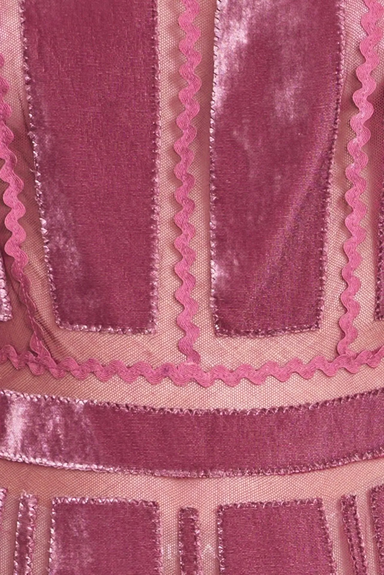 ALBERTA FERRETTI Velvet and Chiffon dress - Pre Owned sold by Corey Lynn Calter product image thumbnail 3