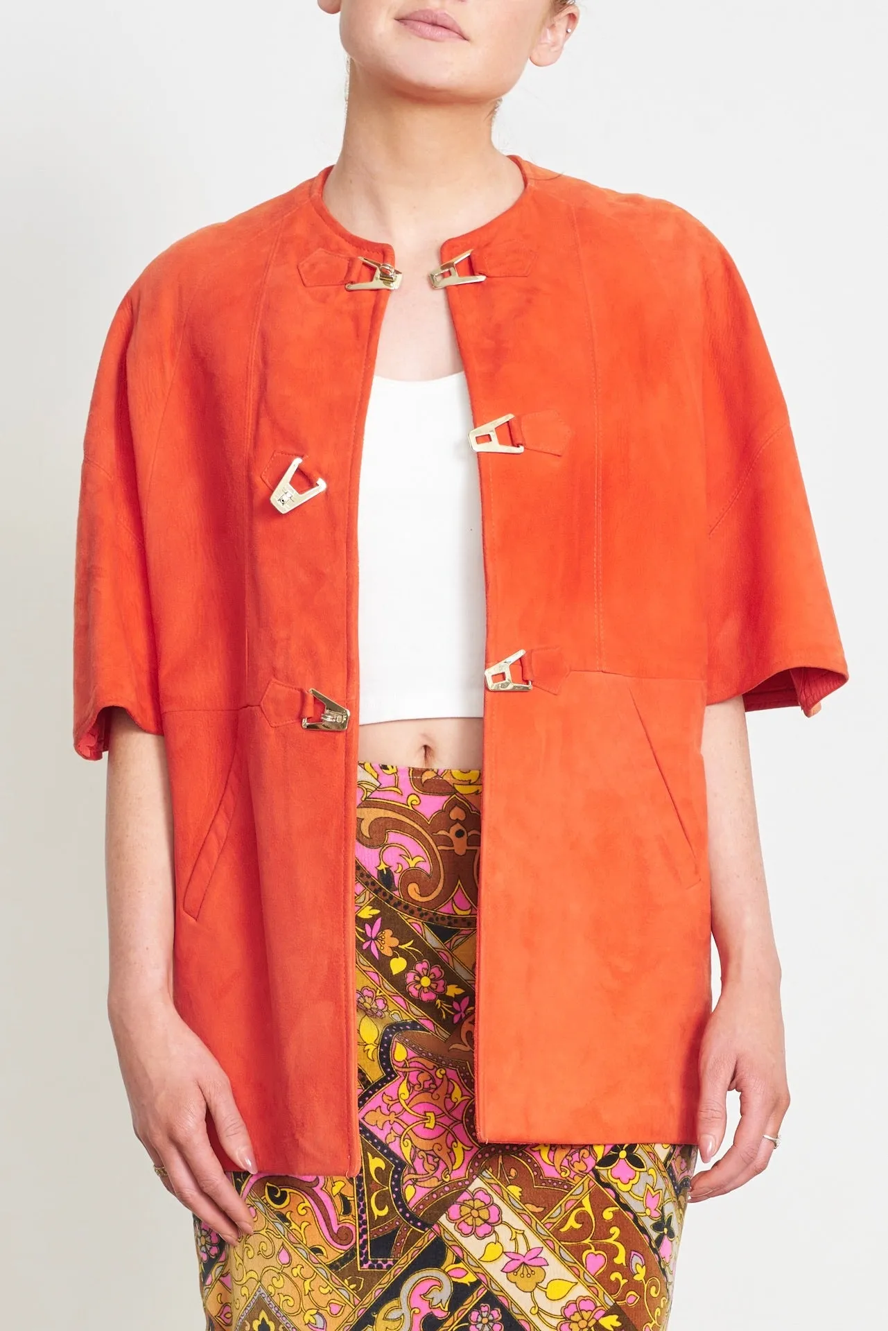 Suede Cape 1970's - Vintage sold by Corey Lynn Calter