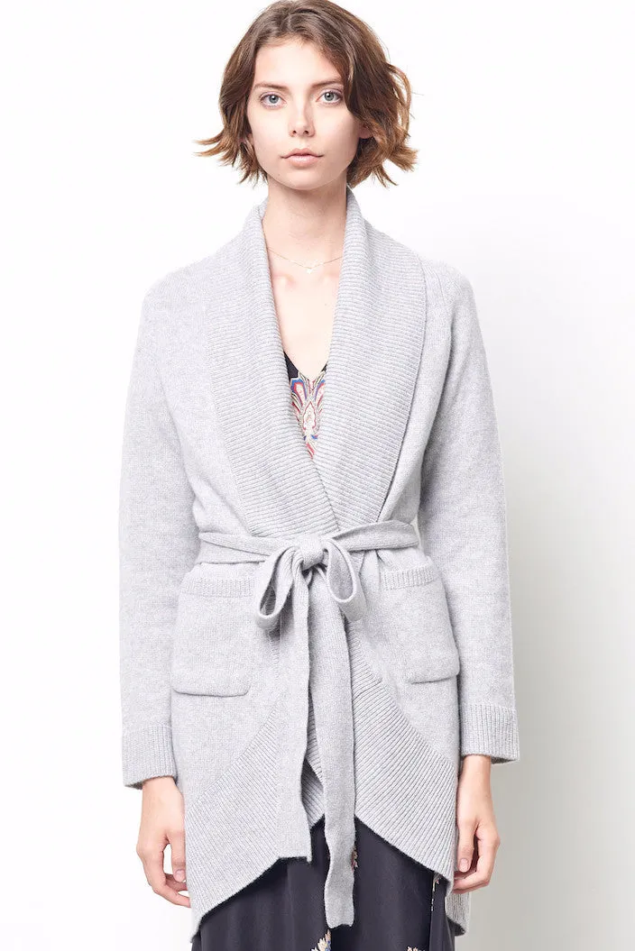 LEILA Wrap Cashmere Cocoon Sweater sold by Corey Lynn Calter