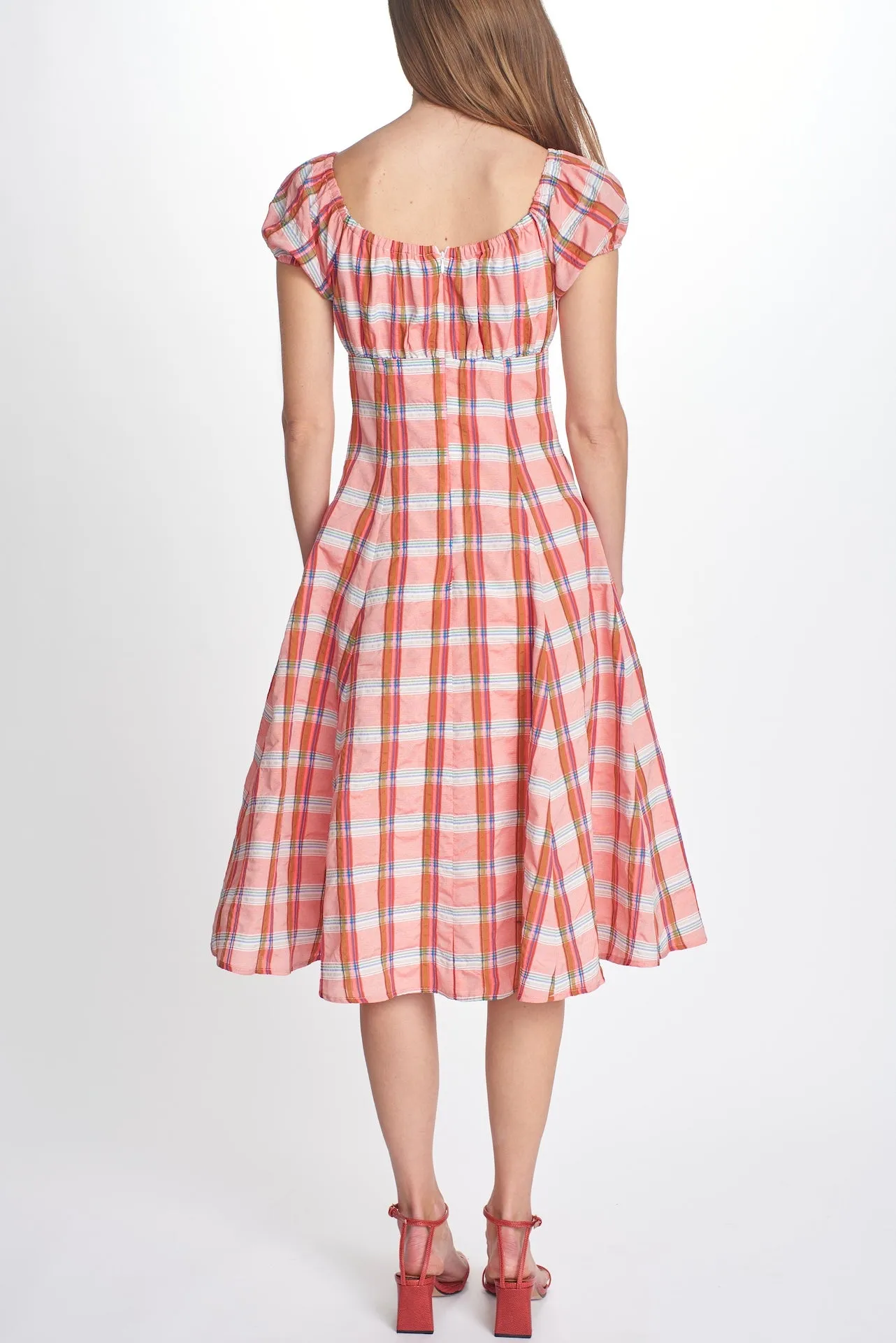 THE CORDELIA DRESS-PLAID sold by Corey Lynn Calter product image thumbnail 3