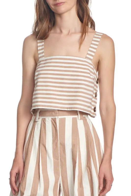 THE INDIGO TOP-STRIPE made by Corey Lynn Calter