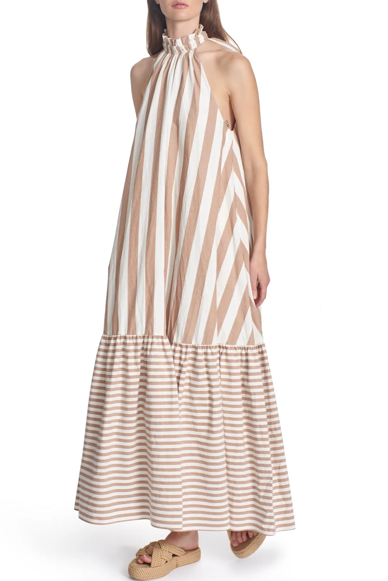 THE AVALON DRESS- STRIPE sold by Corey Lynn Calter