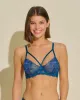 Strappy Underwire Demi Cup Bra sold by Cosabella