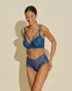 Strappy Underwire Demi Cup Bra sold by Cosabella