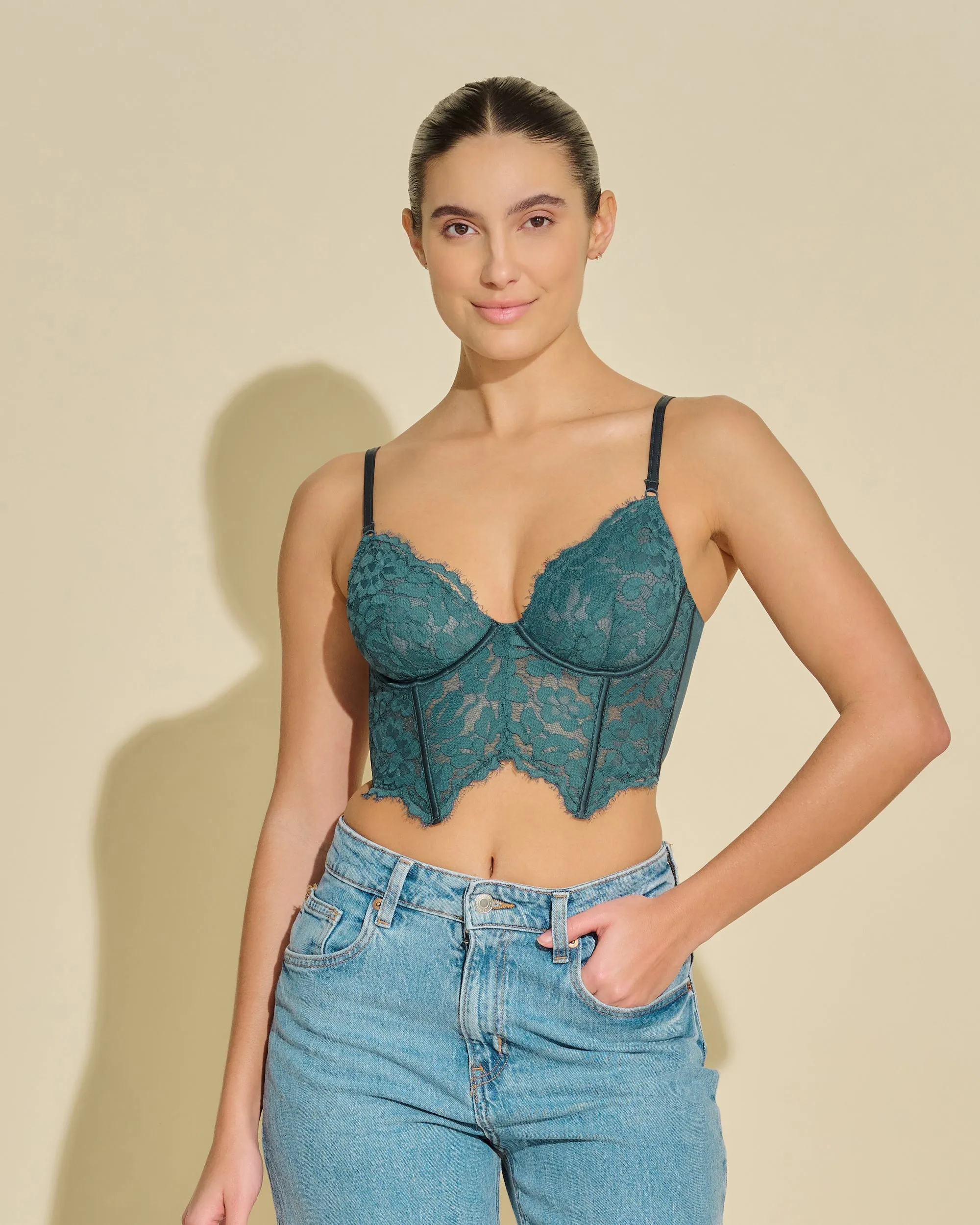 Soutien-Gorge Style Bustier À Armatures sold by Cosabella