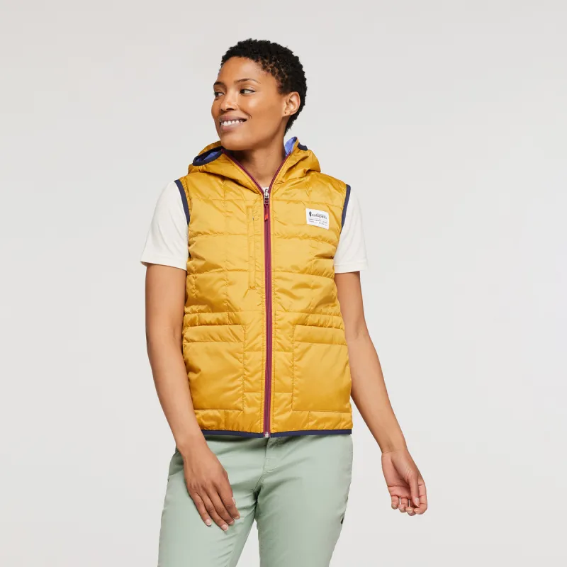 Teca Cálido Reversible Hooded Vest - Women's sold by cotopaxi