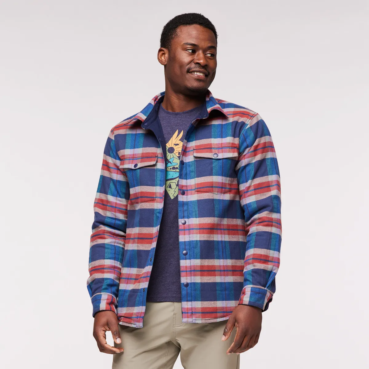 Salto Insulated Flannel Jacket - Men's sold by cotopaxi