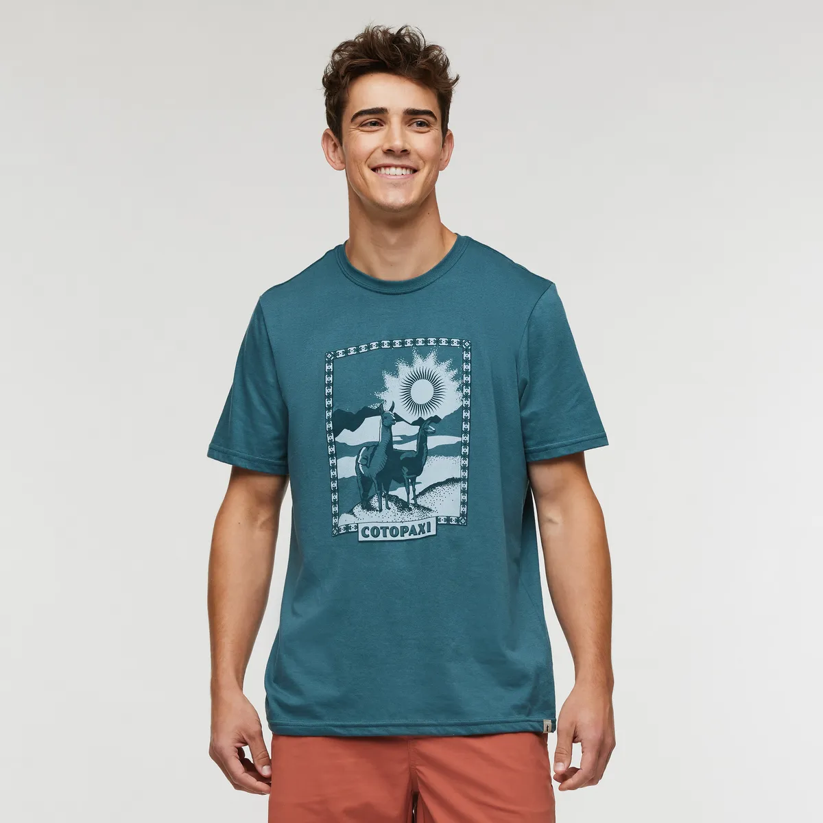 Llama Greetings T-Shirt - Men's sold by cotopaxi