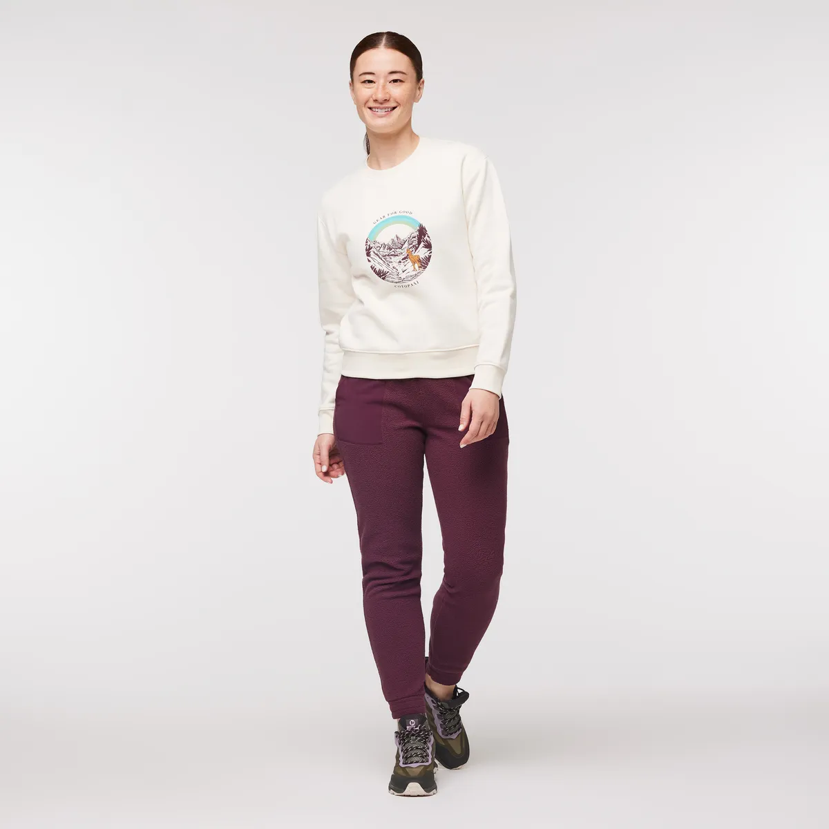 Traveling Llama Crew Sweatshirt - Women's sold by cotopaxi product image thumbnail 2