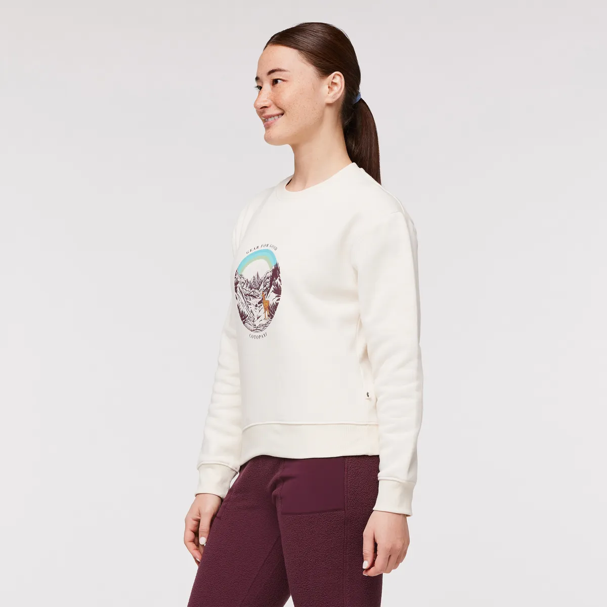 Traveling Llama Crew Sweatshirt - Women's sold by cotopaxi product image thumbnail 3
