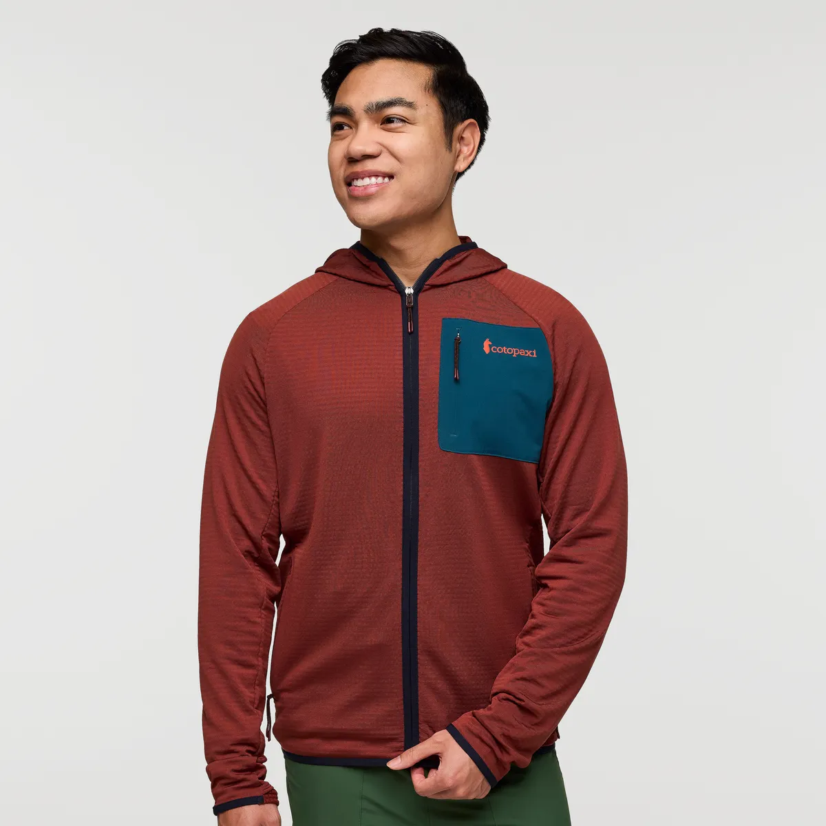 Otero Fleece Full-Zip Hooded Jacket - Men's sold by cotopaxi