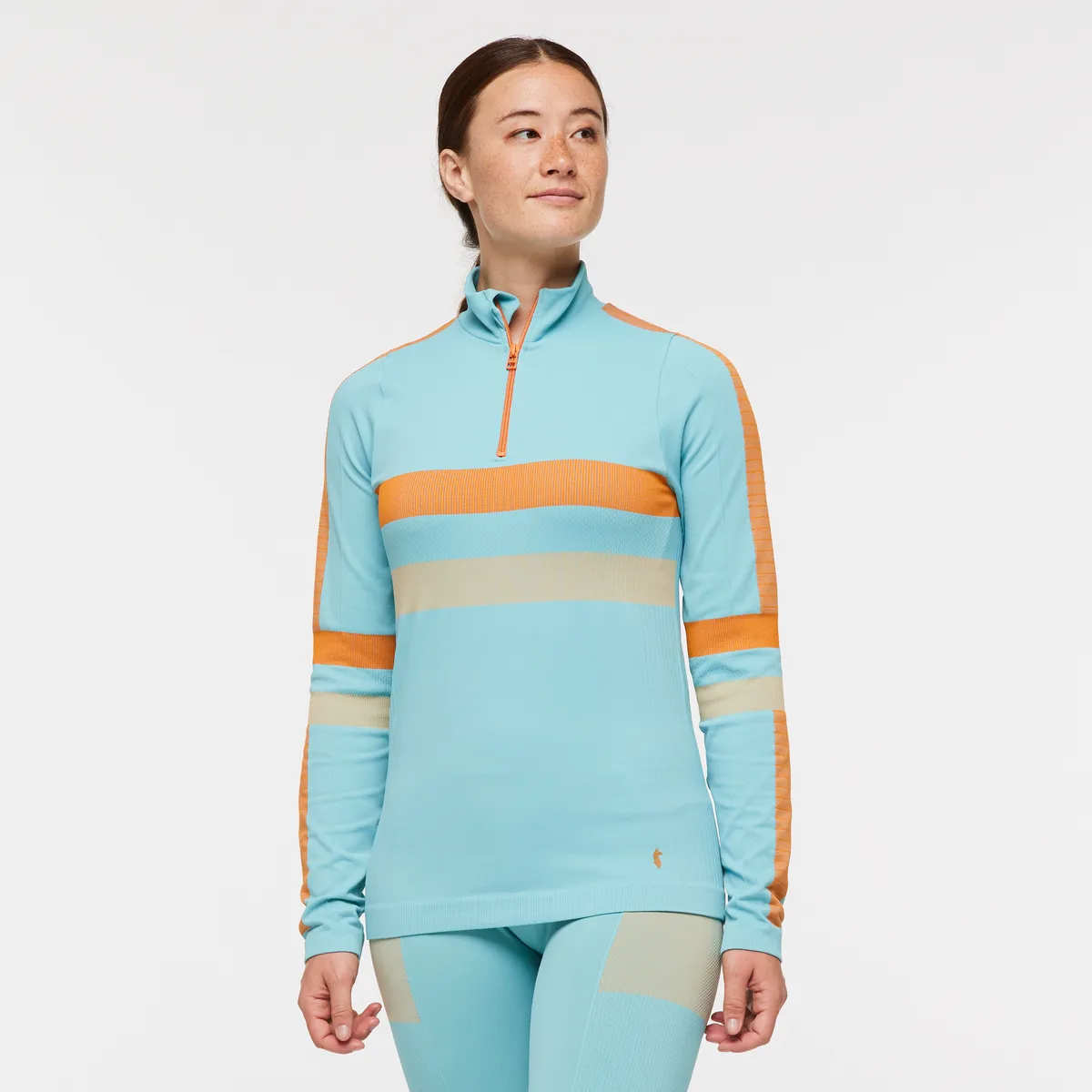 Debajo Seamless Baselayer Quarter-Zip - Women's sold by cotopaxi
