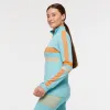 Debajo Seamless Baselayer Quarter-Zip - Women's sold by cotopaxi