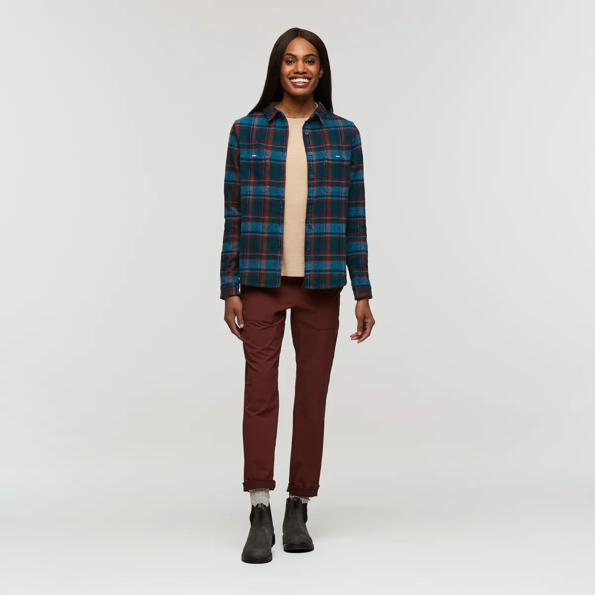 Mero Organic Flannel Shirt - Women's sold by cotopaxi product image thumbnail 2