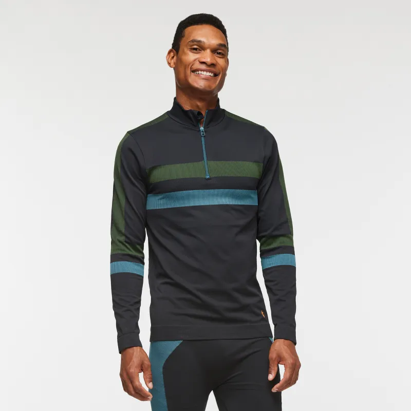 Debajo Seamless Baselayer Quarter-Zip - Men's sold by cotopaxi