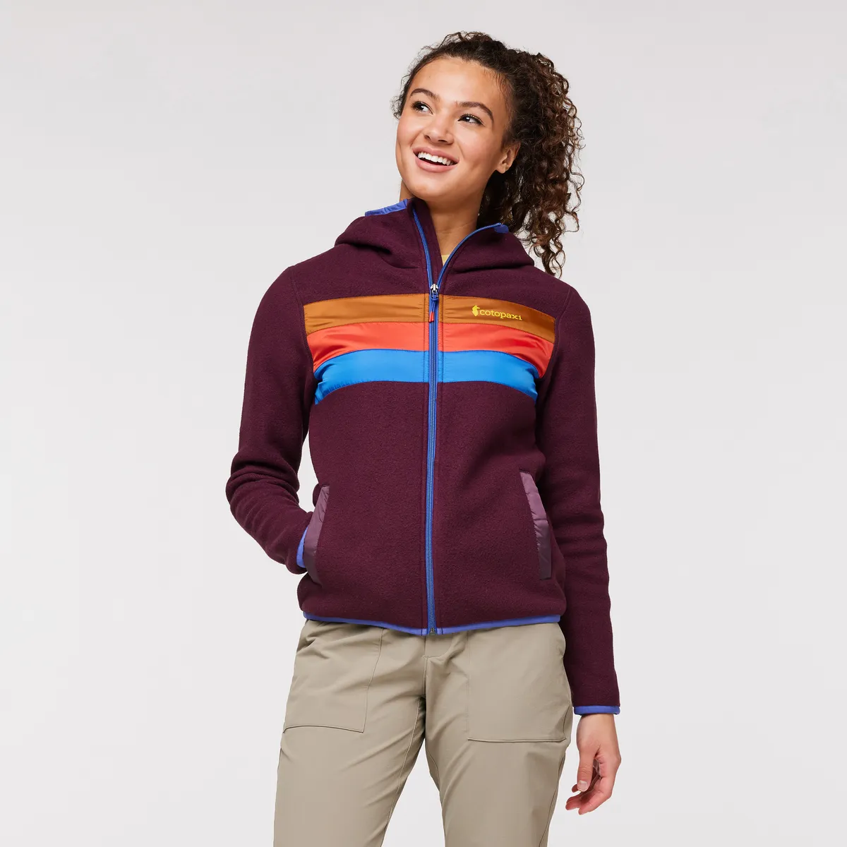 Teca Fleece Hooded Full-Zip Jacket - Women's sold by cotopaxi