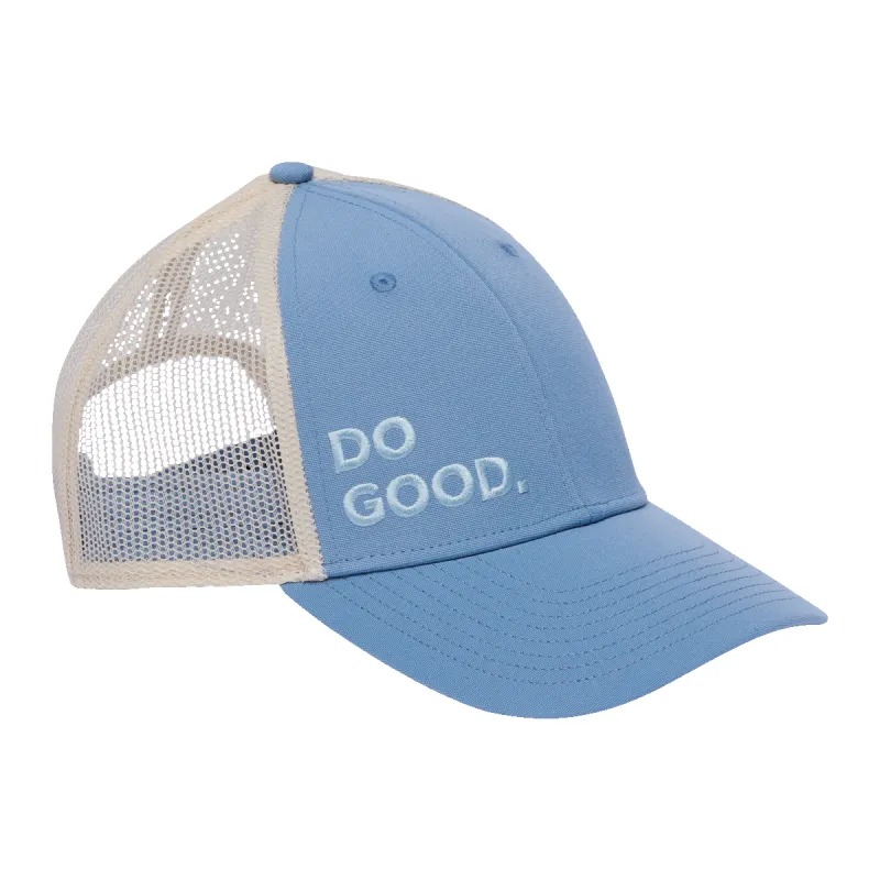 Do Good Trucker Hat made by cotopaxi