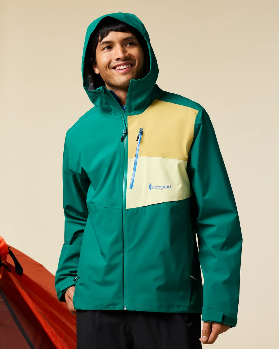 Impermeo 3L Hooded Shell Jacket - Men's sold by cotopaxi