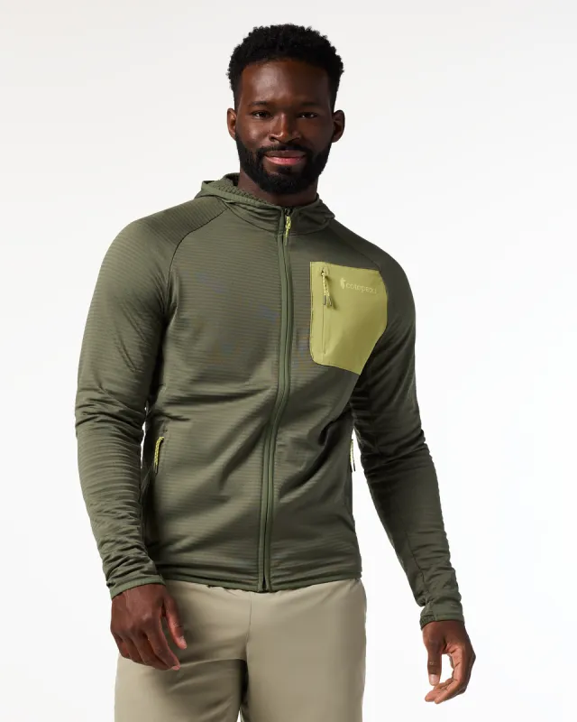Otero Fleece Full-Zip Hooded Jacket - Men's made by cotopaxi
