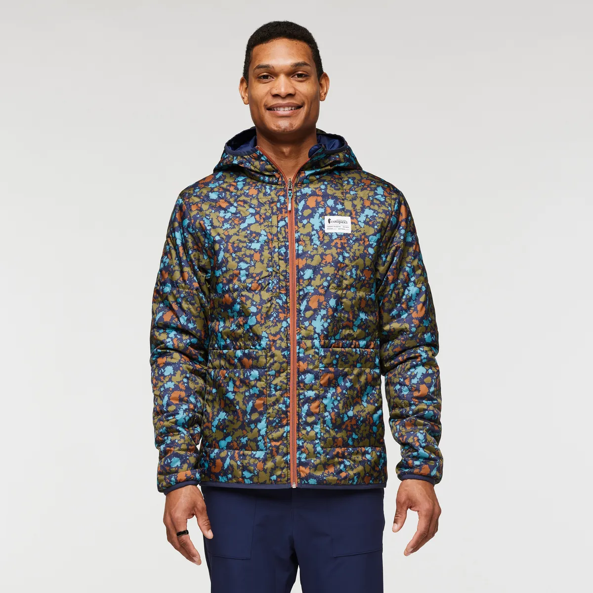 Teca Cálido Hooded Jacket - Print - Men's sold by cotopaxi