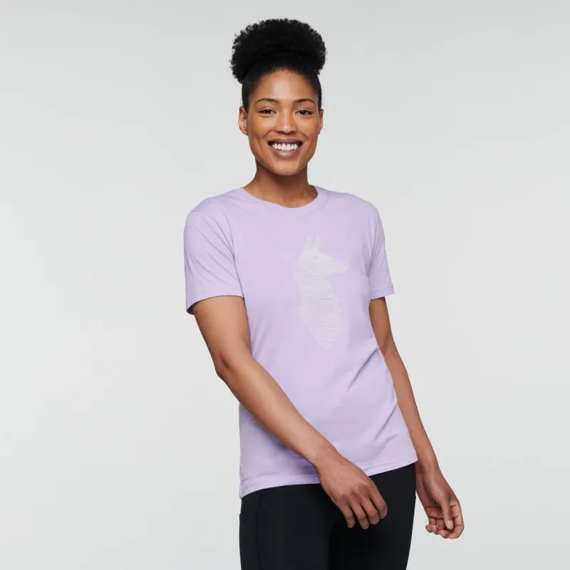 Topo Llama T-Shirt - Women's sold by cotopaxi