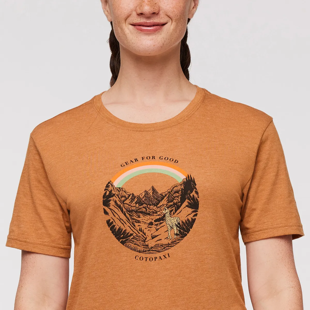 Traveling Llama T-Shirt - Women's sold by cotopaxi product image thumbnail 4