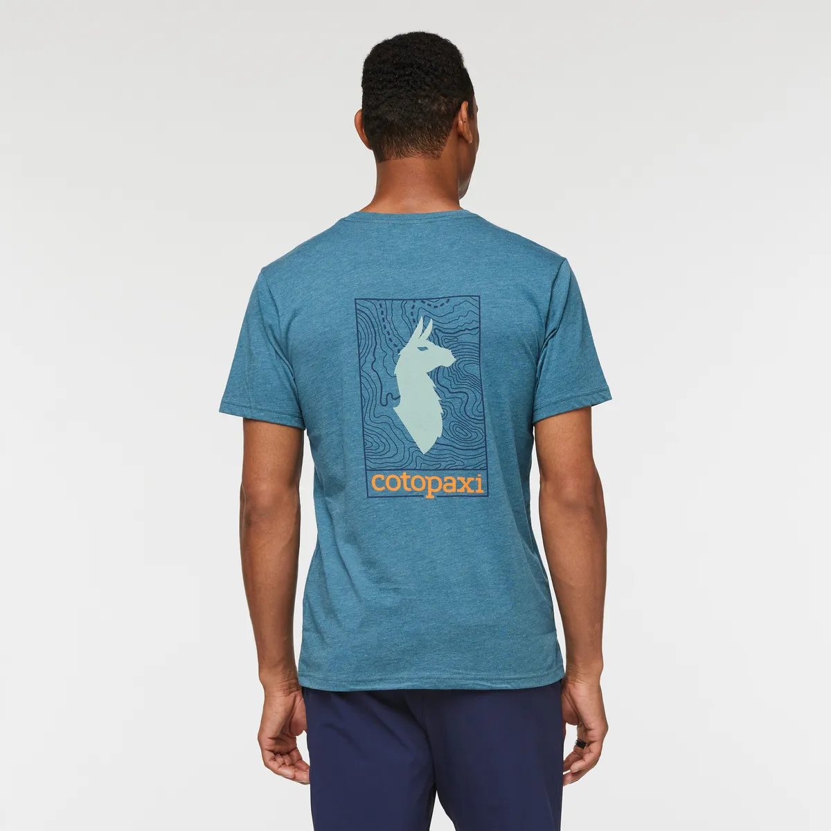 Llama Map T-Shirt - Men's sold by cotopaxi product image thumbnail 2