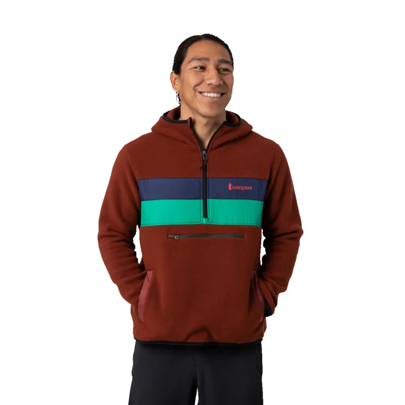 Teca Fleece Hooded Half-Zip Jacket - Recycled - Men's - Sale sold by cotopaxi
