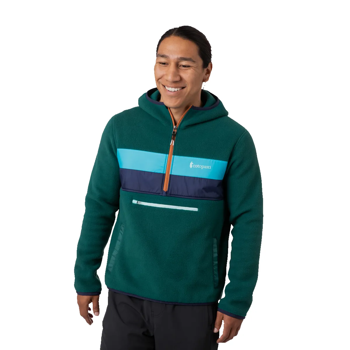 Teca Fleece Hooded Half-Zip Jacket - Recycled - Men's - Sale sold by cotopaxi product image thumbnail 2
