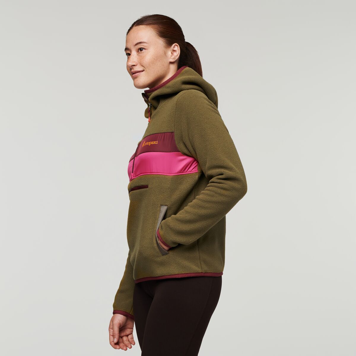 Teca Fleece Hooded Half-Zip Jacket - Recycled - Women's sold by cotopaxi product image thumbnail 10