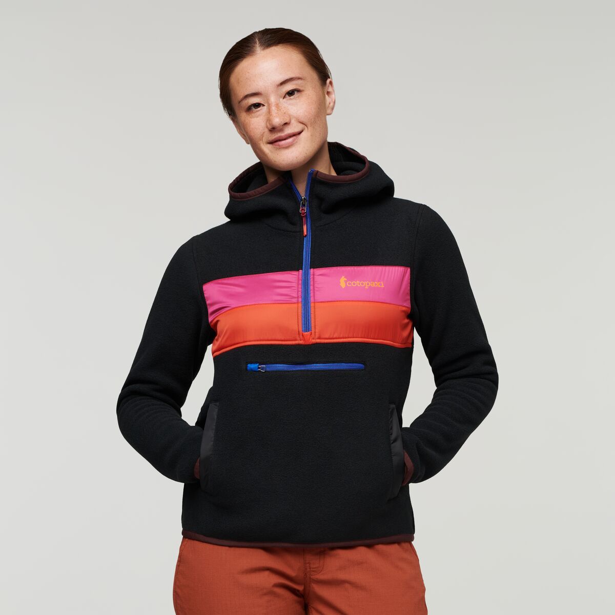 Teca Fleece Hooded Half-Zip Jacket - Recycled - Women's sold by cotopaxi