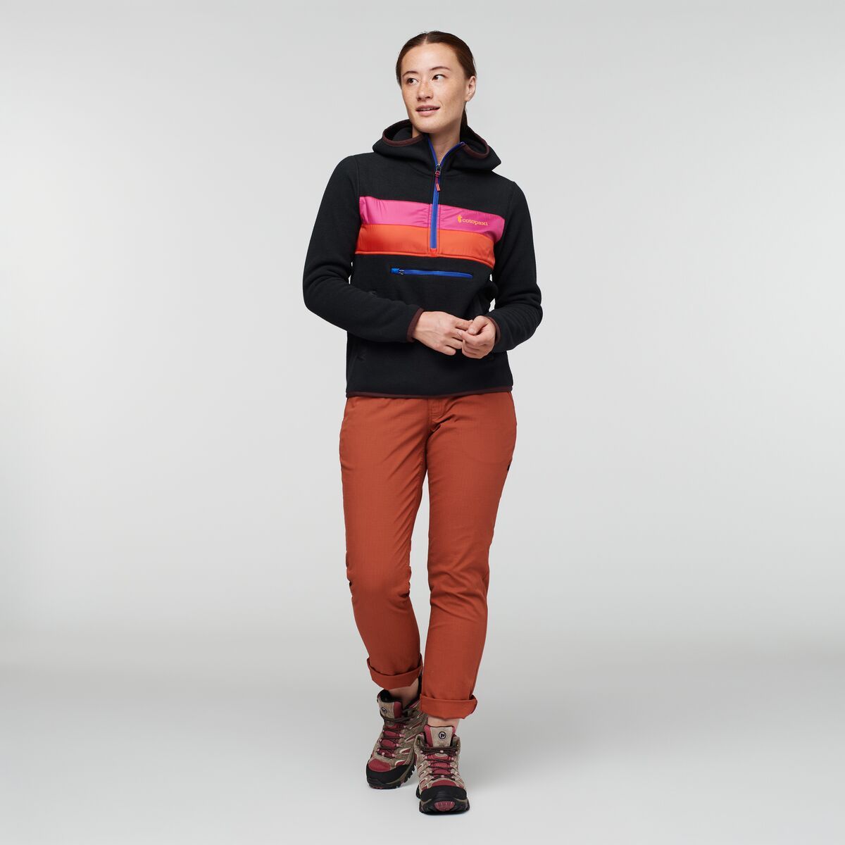 Teca Fleece Hooded Half-Zip Jacket - Recycled - Women's sold by cotopaxi product image thumbnail 2