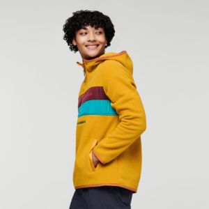 Teca Fleece Hooded Half-Zip Jacket - Recycled - Men's sold by cotopaxi