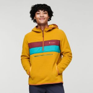 Teca Fleece Hooded Half-Zip Jacket - Recycled - Men's sold by cotopaxi