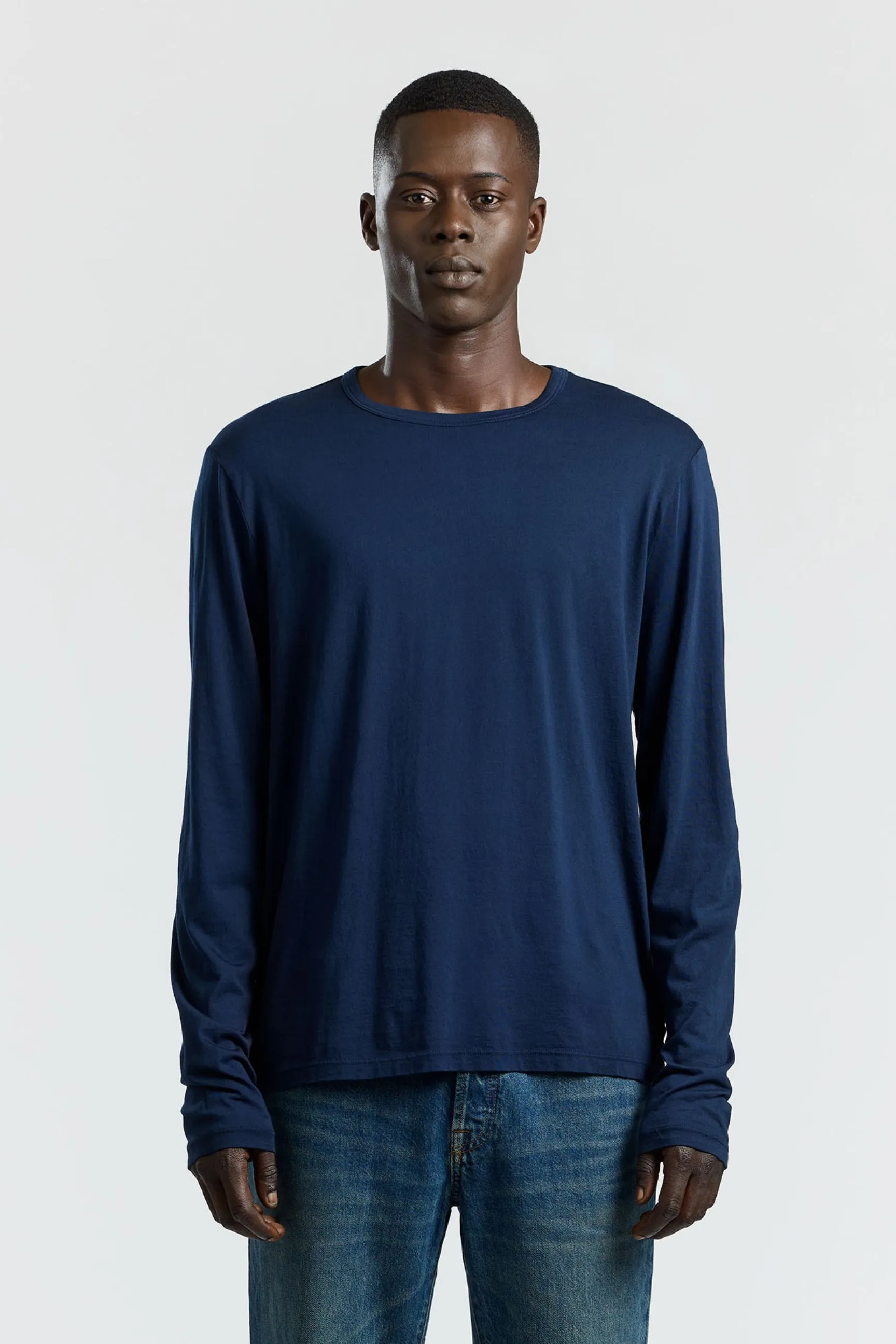 Classic Crew Long Sleeve Shirt sold by Cotton Citizen