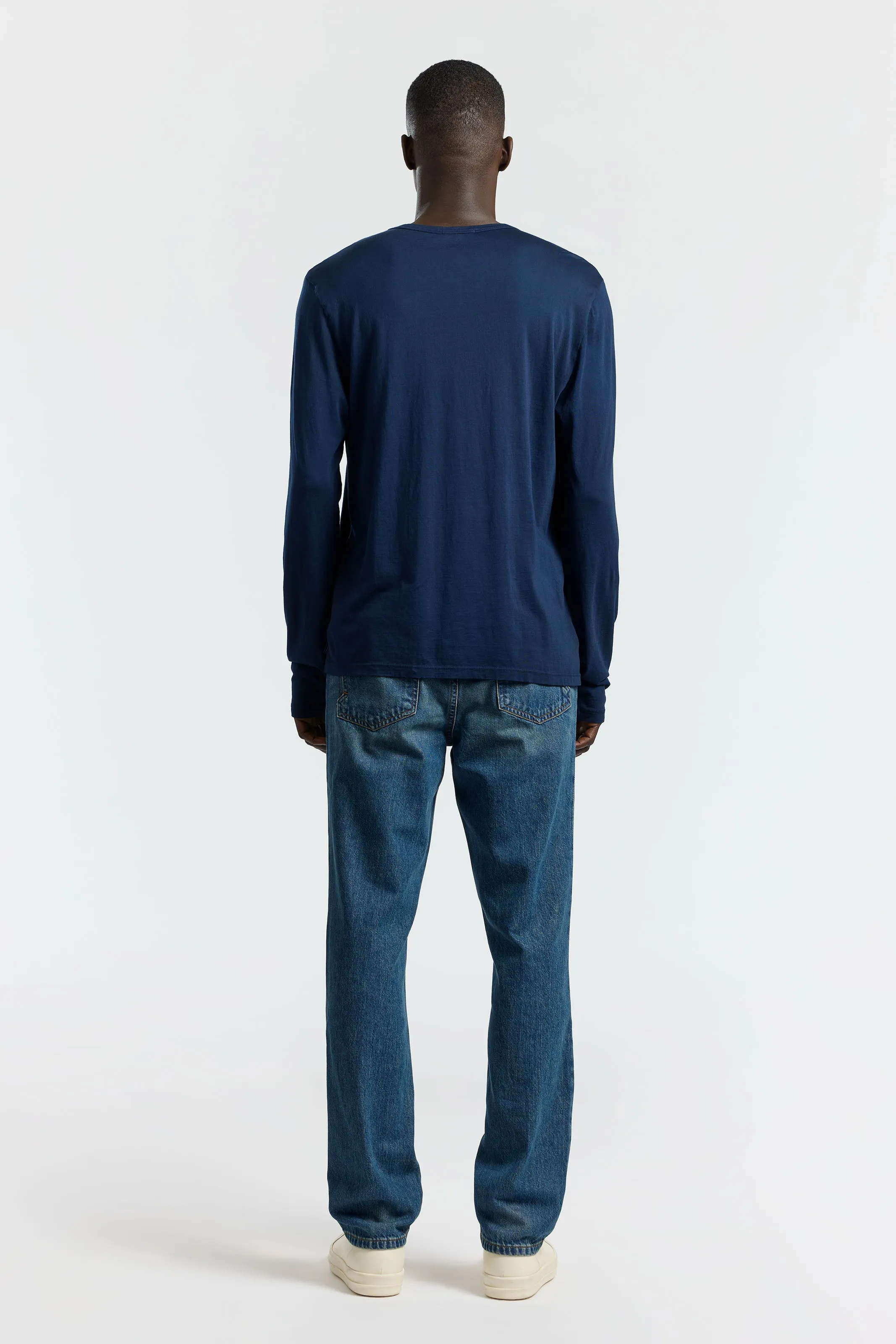 Classic Crew Long Sleeve Shirt sold by Cotton Citizen product image thumbnail 3