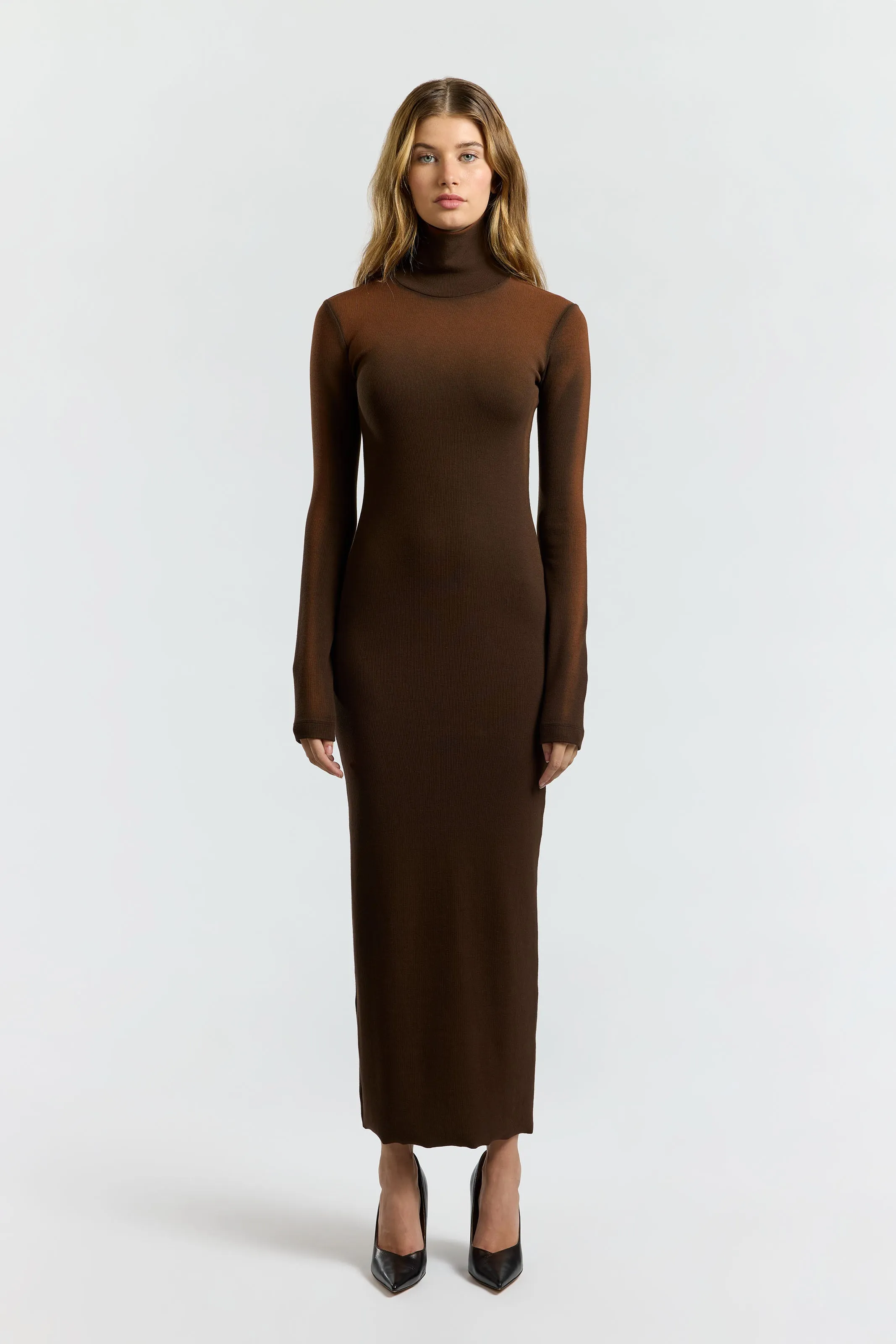 Verona Turtleneck Maxi Dress (Sale) sold by Cotton Citizen